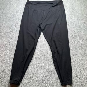 Athleta Barre Cinch yoga leggings sz large black